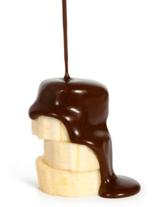 Mmm. Chocolate covered bananas...